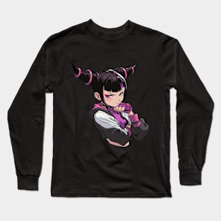 Street Fighter Juri Art Long Sleeve T-Shirt